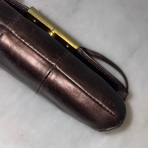 Coach Purse Bag Handbag Kristin Leather Clutch Wristlet Mini Bag Pocketbook - Picture 9 of 16